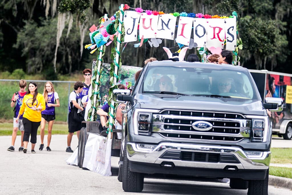 Hernando High Homecoming Parade 2023. [Credit: Cheryl Clanton]