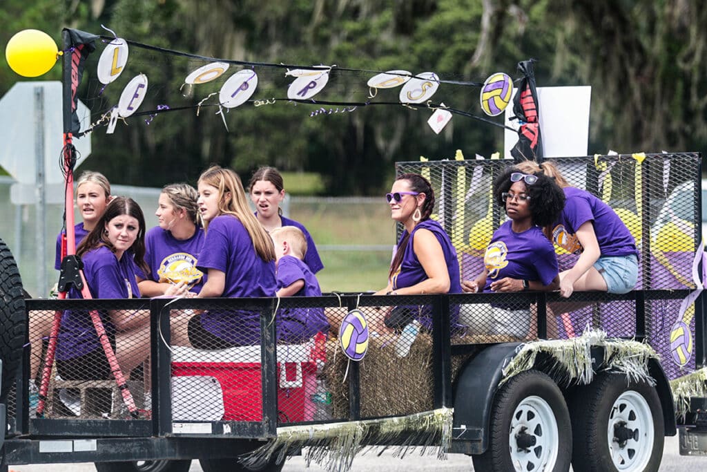 Hernando High Homecoming Parade 2023. [Credit: Cheryl Clanton]