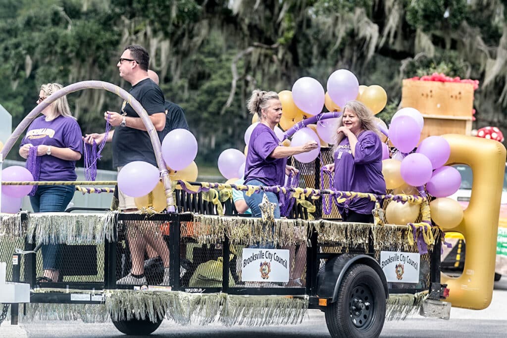 Hernando High Homecoming Parade 2023. [Credit: Cheryl Clanton]