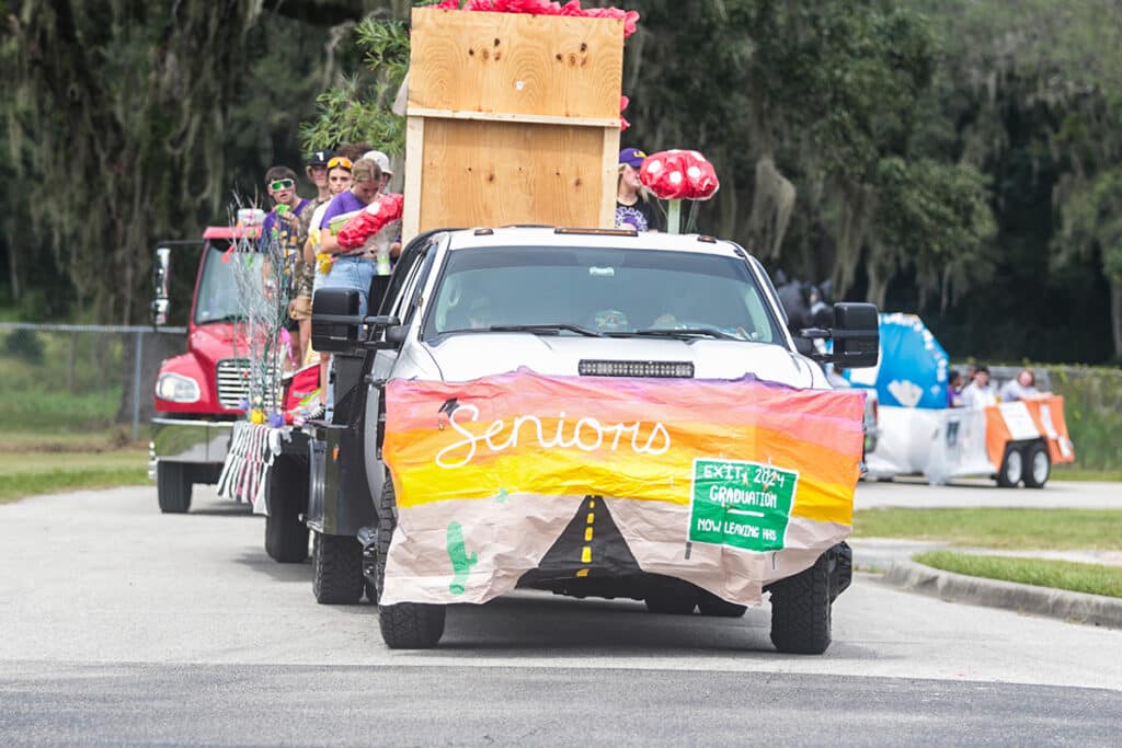 Hernando High Homecoming Parade 2023. [Credit: Cheryl Clanton]