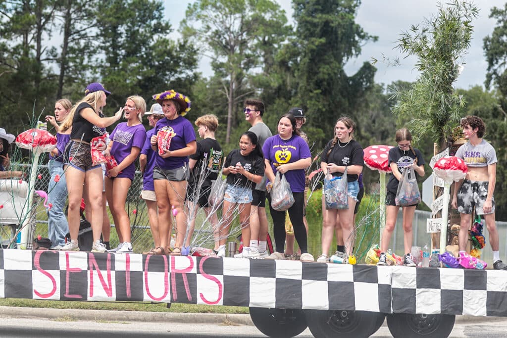 Hernando High Homecoming Parade 2023. [Credit: Cheryl Clanton]