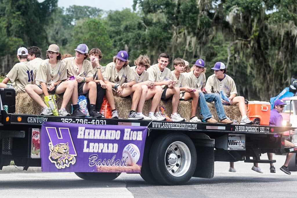 Hernando High Homecoming Parade 2023. [Credit: Cheryl Clanton]