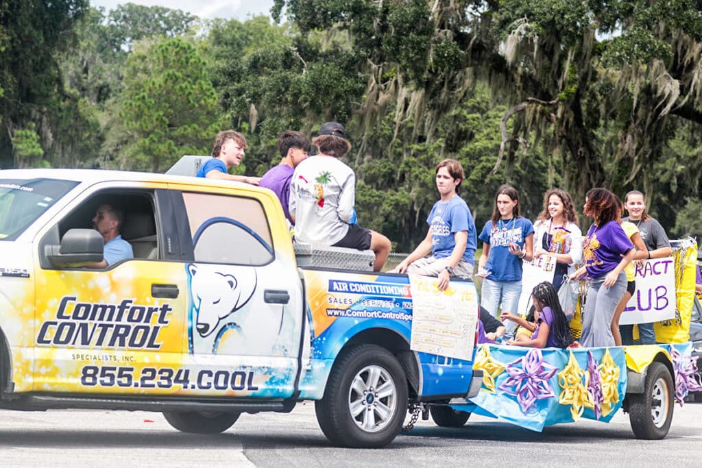 Hernando High Homecoming Parade 2023. [Credit: Cheryl Clanton]