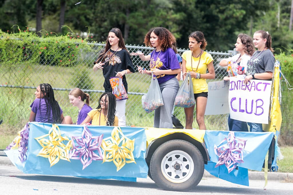 Hernando High Homecoming Parade 2023. [Credit: Cheryl Clanton]