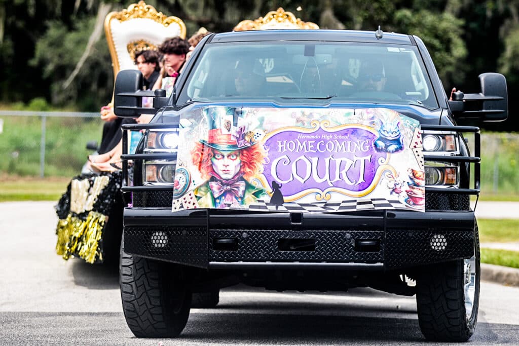 Hernando High Homecoming Parade 2023. [Credit: Cheryl Clanton]