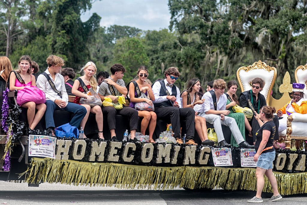 Hernando High Homecoming Parade 2023. [Credit: Cheryl Clanton]