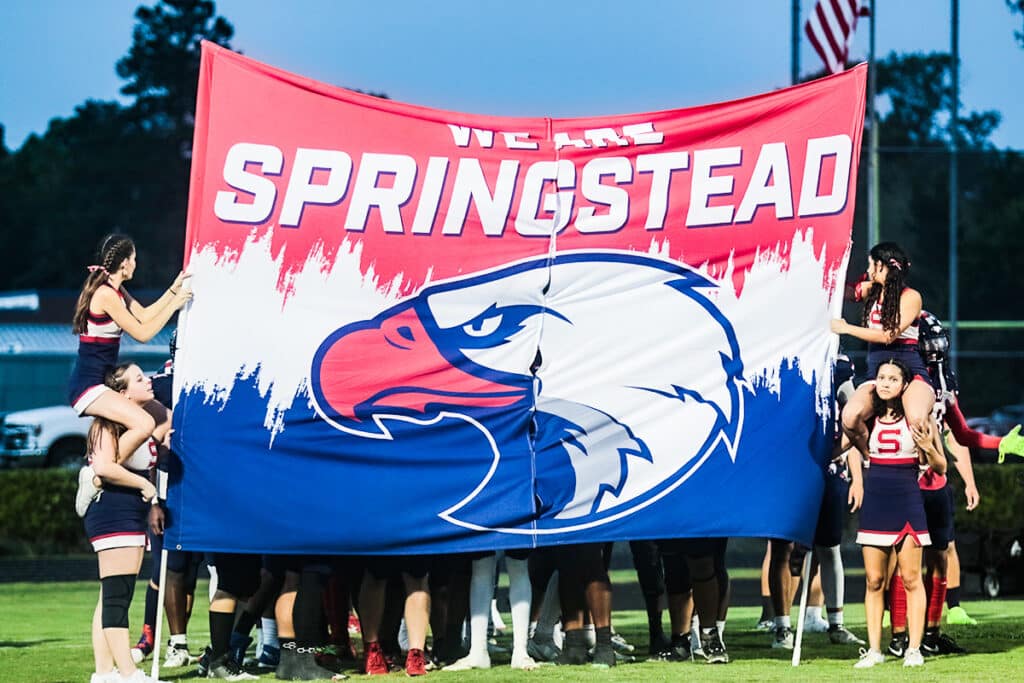 Friday Sept 29, 2023 at the Stead, Springstead Eagles take on Wiregrass Bulls Varsity Football [Credit: Cheryl Clanton]