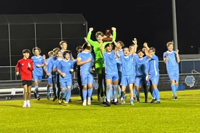 Nature Coast Tech boys soccer team. [Provided by Ian Wald]