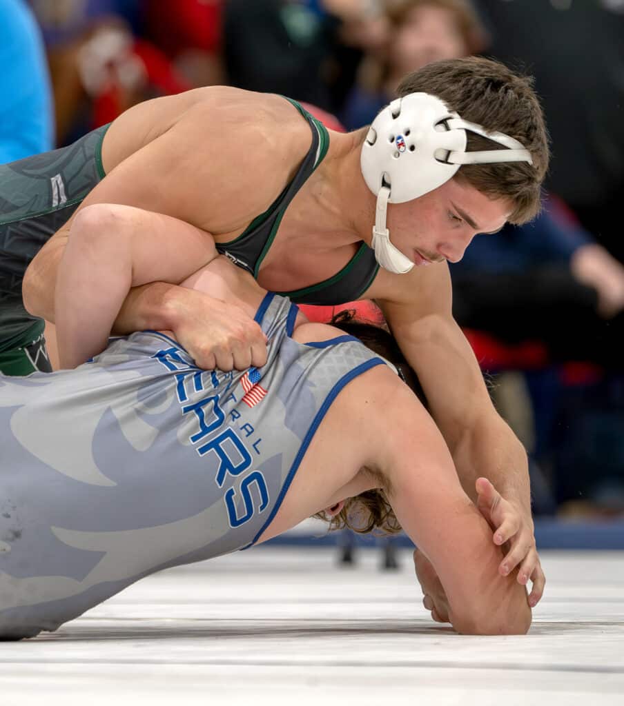 Weeki Wachee 144 pound , Ricky Bowermeister pinned Central High’s Caleb Wilkerson at 1:35 in the Corey Hill Memorial Invite at Springstead High. 