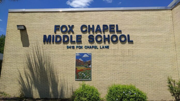 Fox Chapel Middle School. [File Photo]