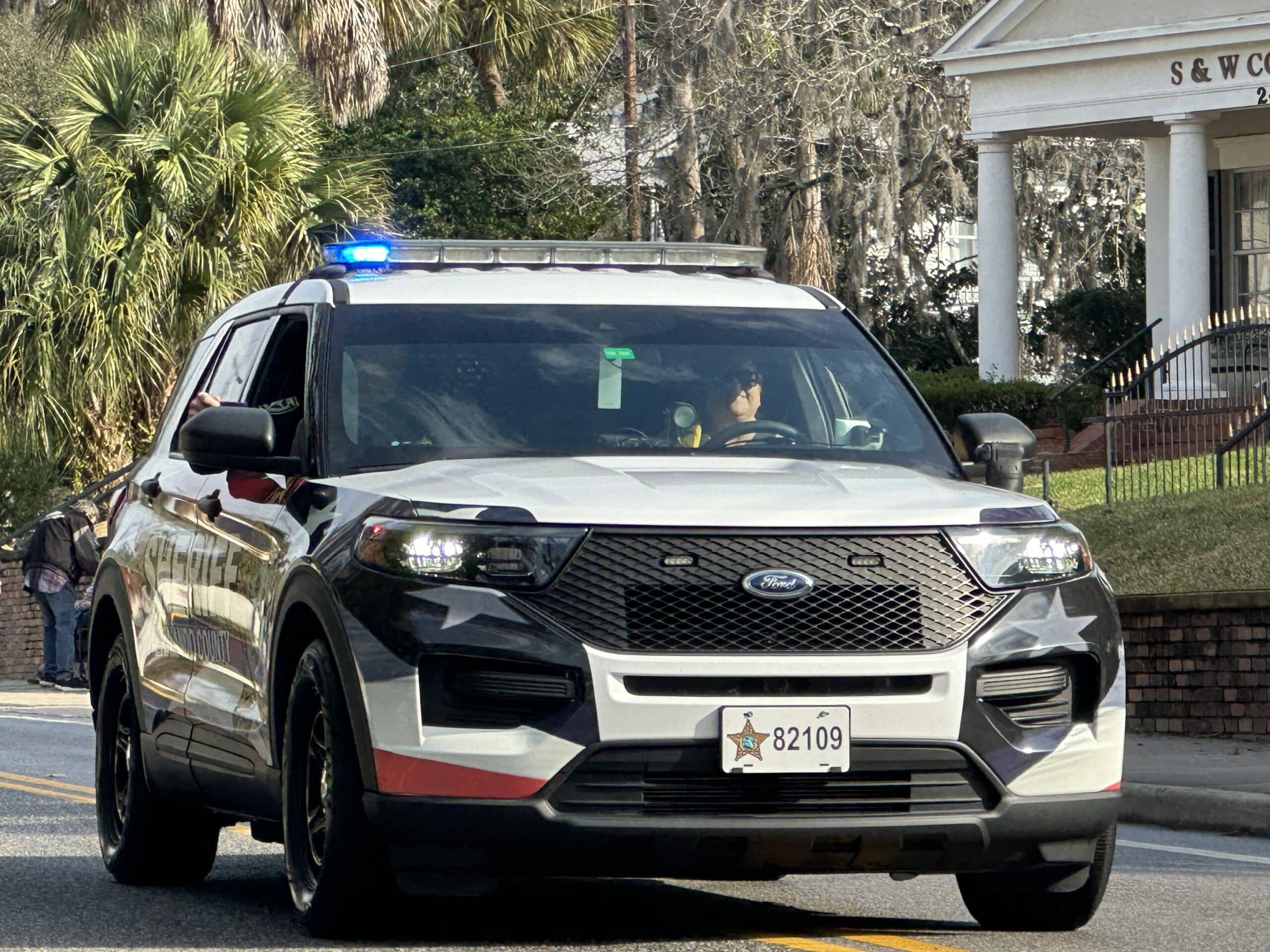 Hernando County Sheriff's Office at the Dr. Martin Luther King Jr. Day Parade. [Photo by Summer Hampton]