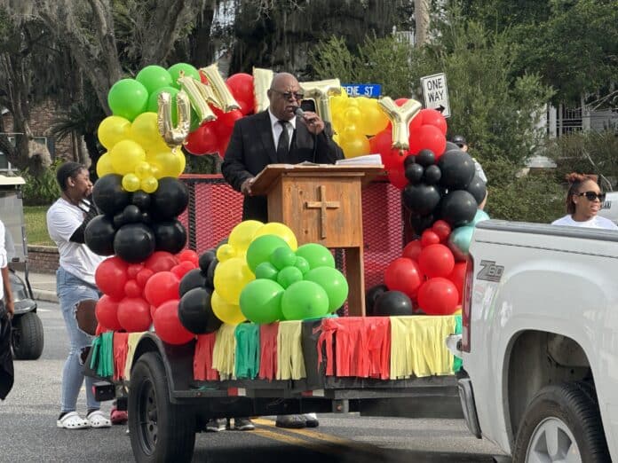 Dr. Martin Luther King Jr. Day Parade. [Photo by Summer Hampton]