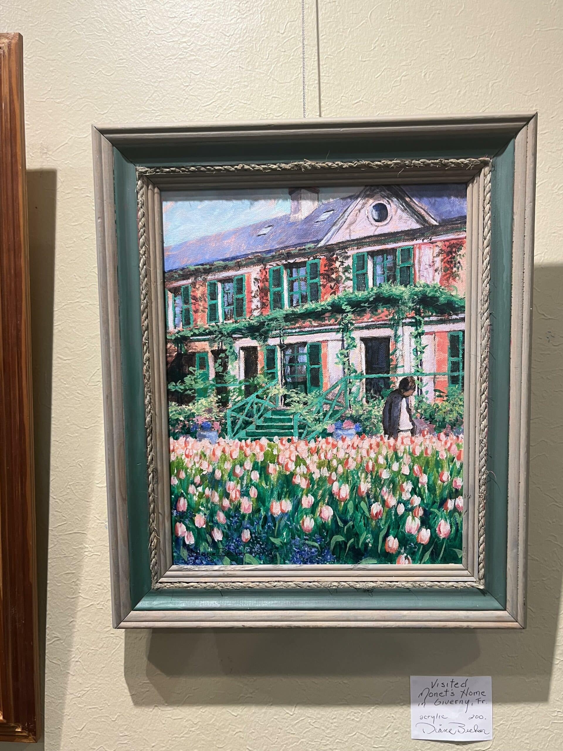Visited Monet's Home by Diane Becker. [Photo provided by Pedram Moghaddam]
