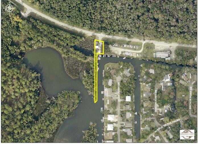 Location map. [Credit: Hernando County Planning]