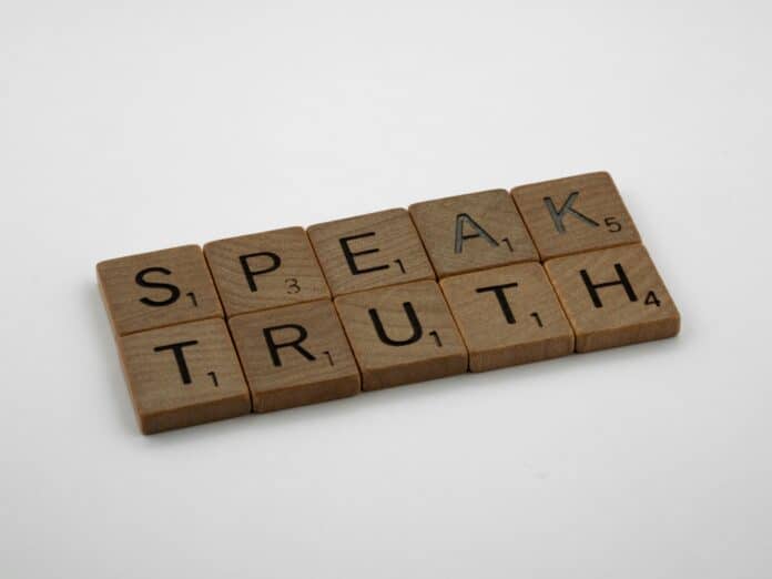 Speak truth. [Photo by Brett Jordan on Unsplash]