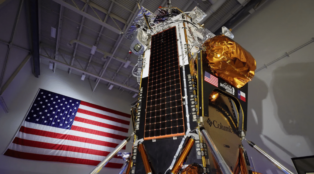 Nova C Lander at Intuitive Machines, Houston, TX.