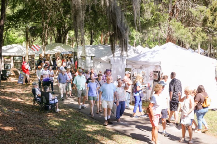 Art in the Park. [Credit: Neon Pink Studios]