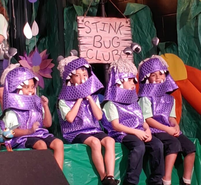 The ostracized stink bugs (L-R) Amaury Matos, Emiliano Rivera, Christopher Crima, Xzavier Rivera. [Credit: Sarah Nachin]