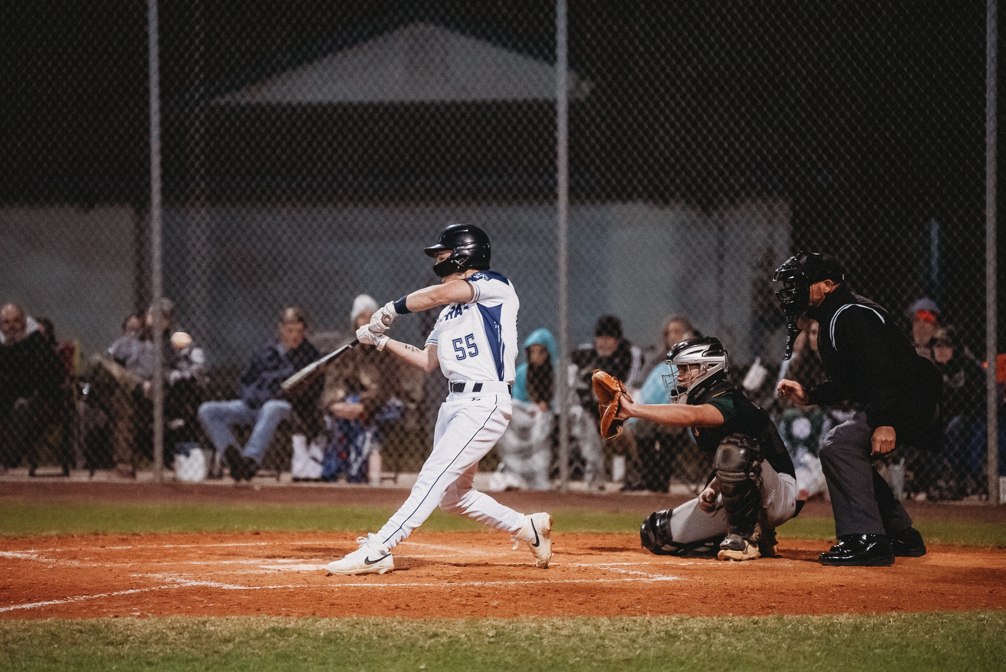 Central's Dylan Lama at bat against Weeki Wachee. Credit: Cynthia Leota