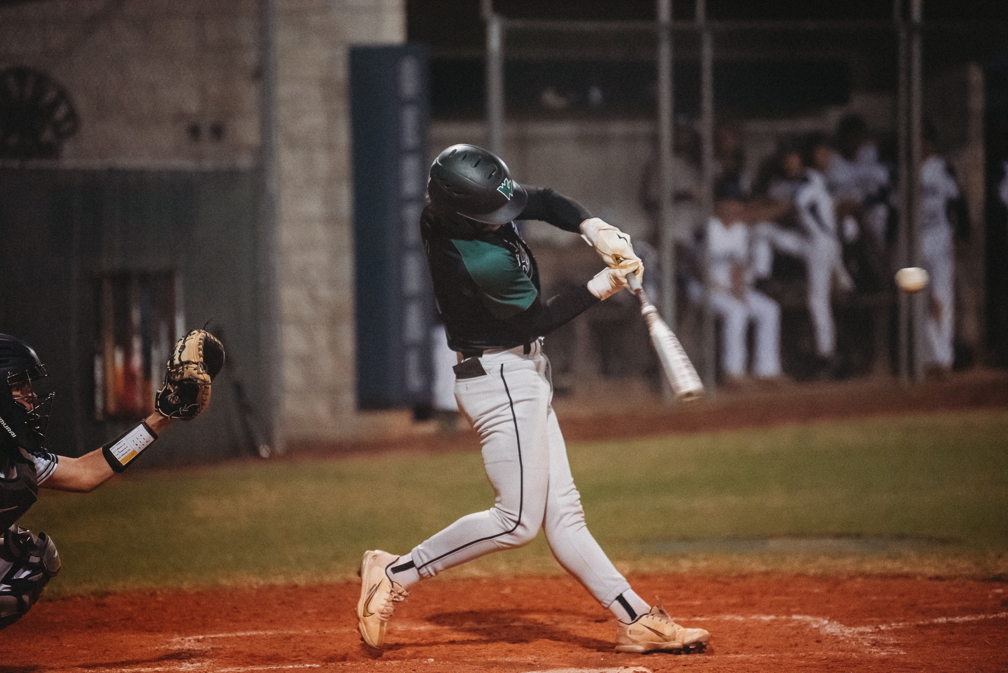 Weeki Wachee's Ethan Karnow at bat against Central. Credit: Cynthia Leota