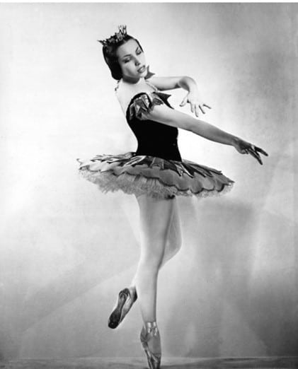 Photograph of Maria by Walter E. Owen for the Ballet Russe De Monte Carlo.