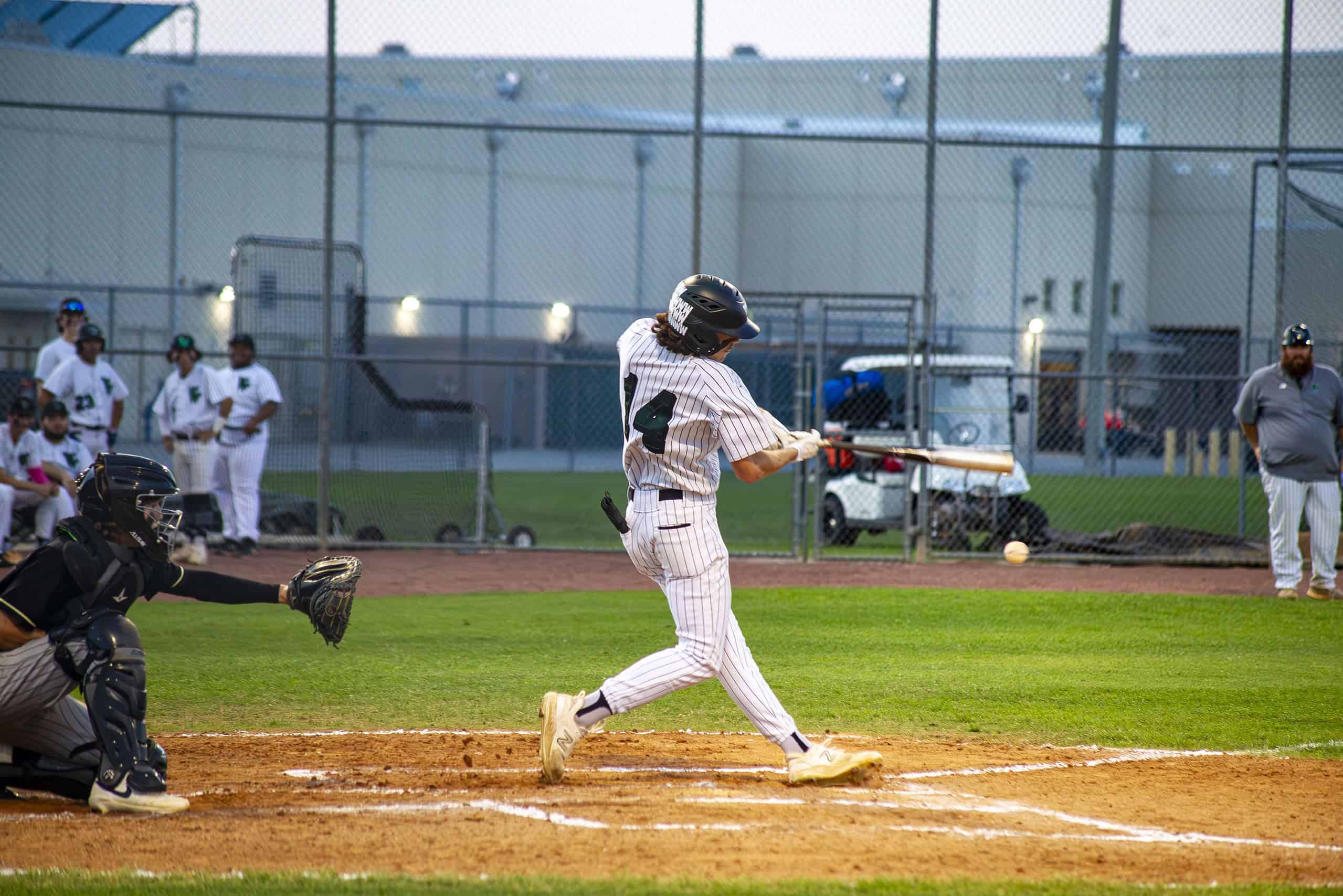Weeki Wachee's Jack Strong at the bat.[Photo by Hanna Maglio]