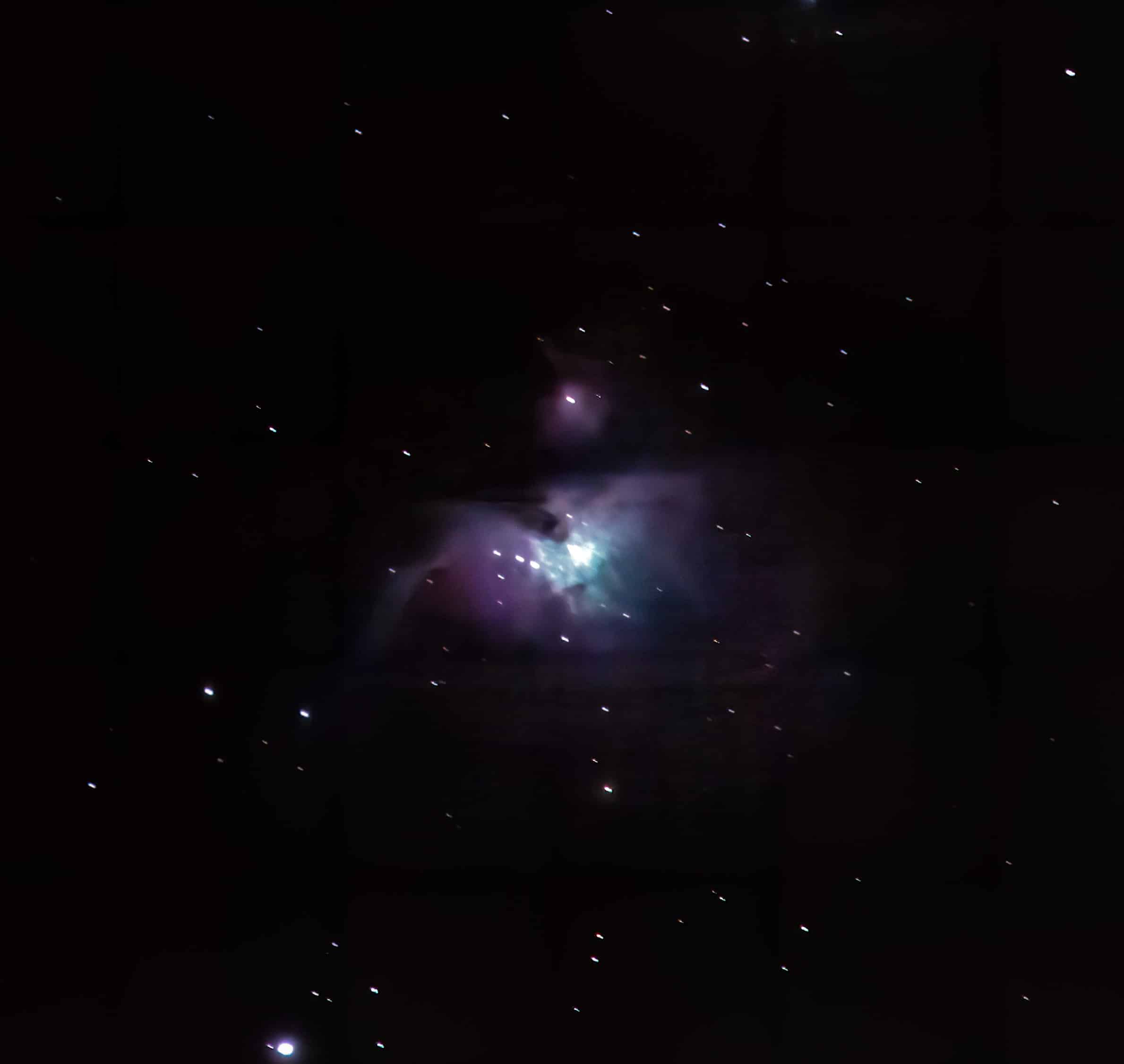 Great Crab Nebula in the constellation Orion. [Credit: Mark Stone / FMN]