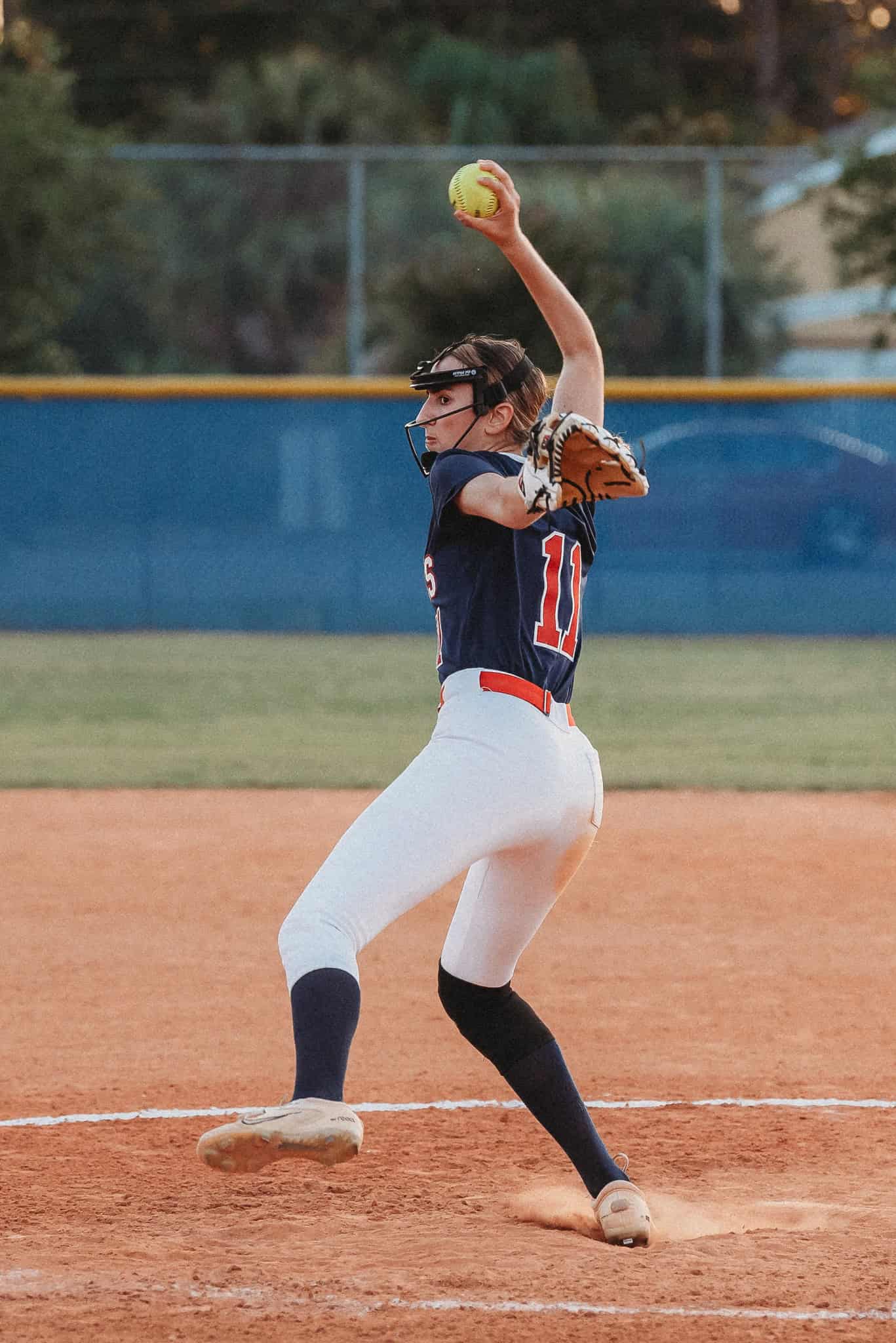Springstead's pitcher Ava Miller takes the mound against Citrus. [Photo by Cynthia Leota]