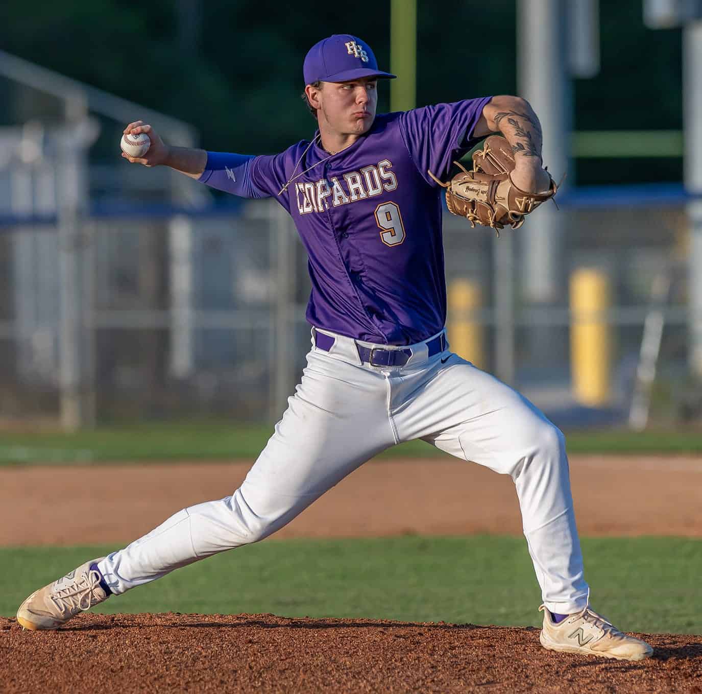 Hernando High’s Carter Caraynoff took the mound in the away game against Central High Friday in Brooksville. Photo by [Joseph Dicristofalo]