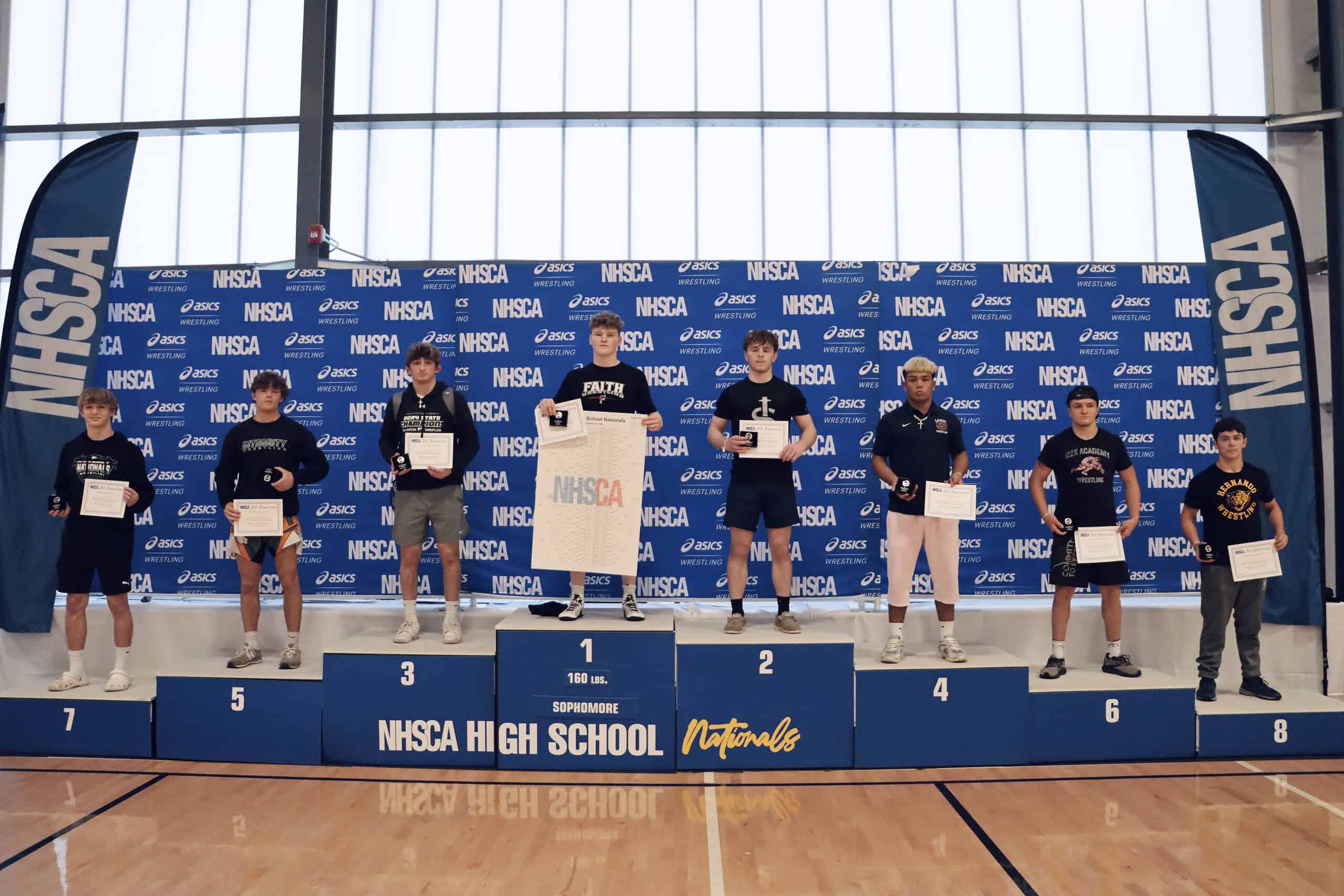 Shaw Garrett places 8th at NHSCA High School Nationals in Virginia Beach, VA. (Photo Courtesy of NHSCA)