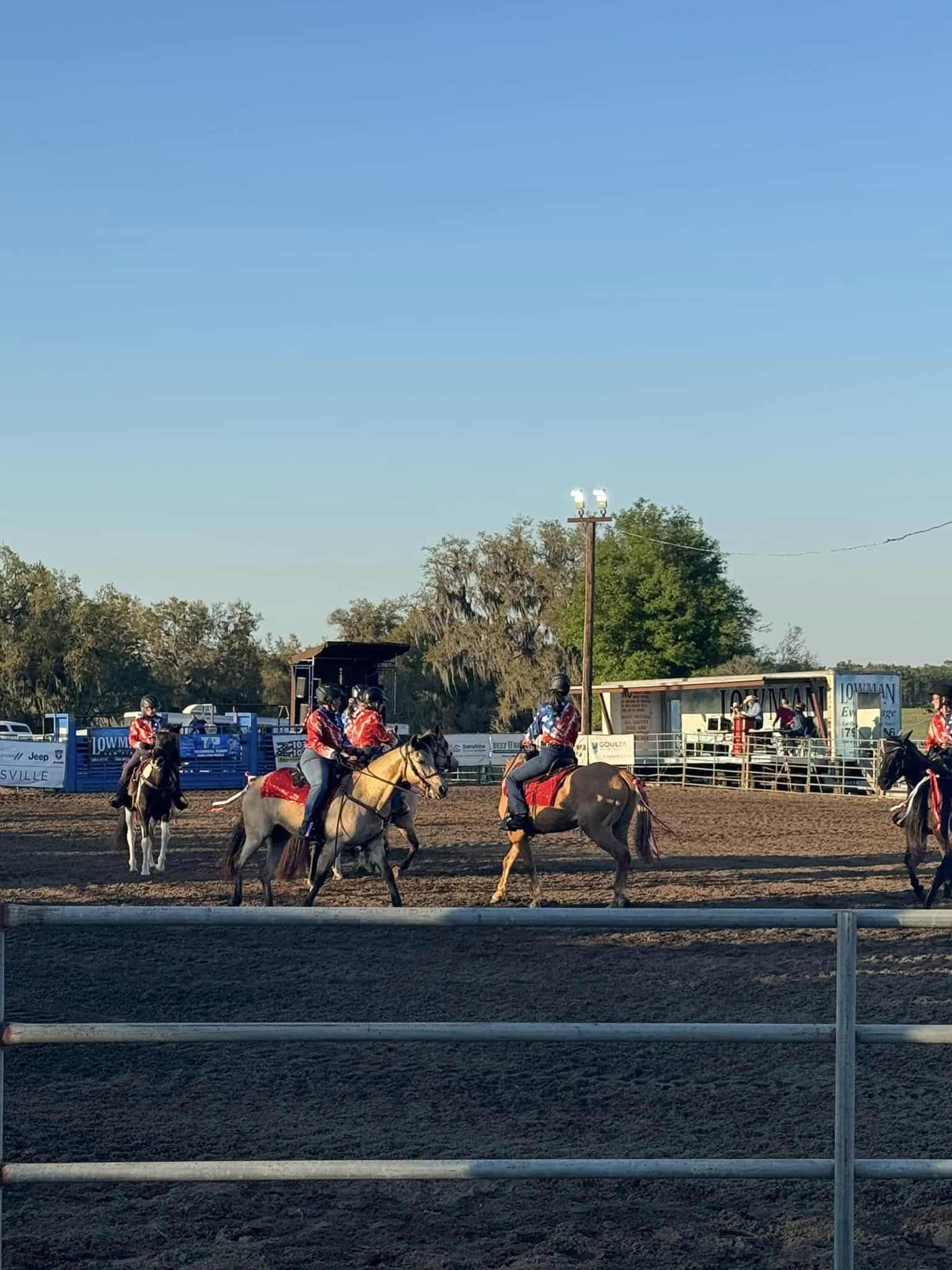 Saddle Sisters Equestrian Drill Team of Brooksville, FL perform. [Courtesy photo, FAWE]