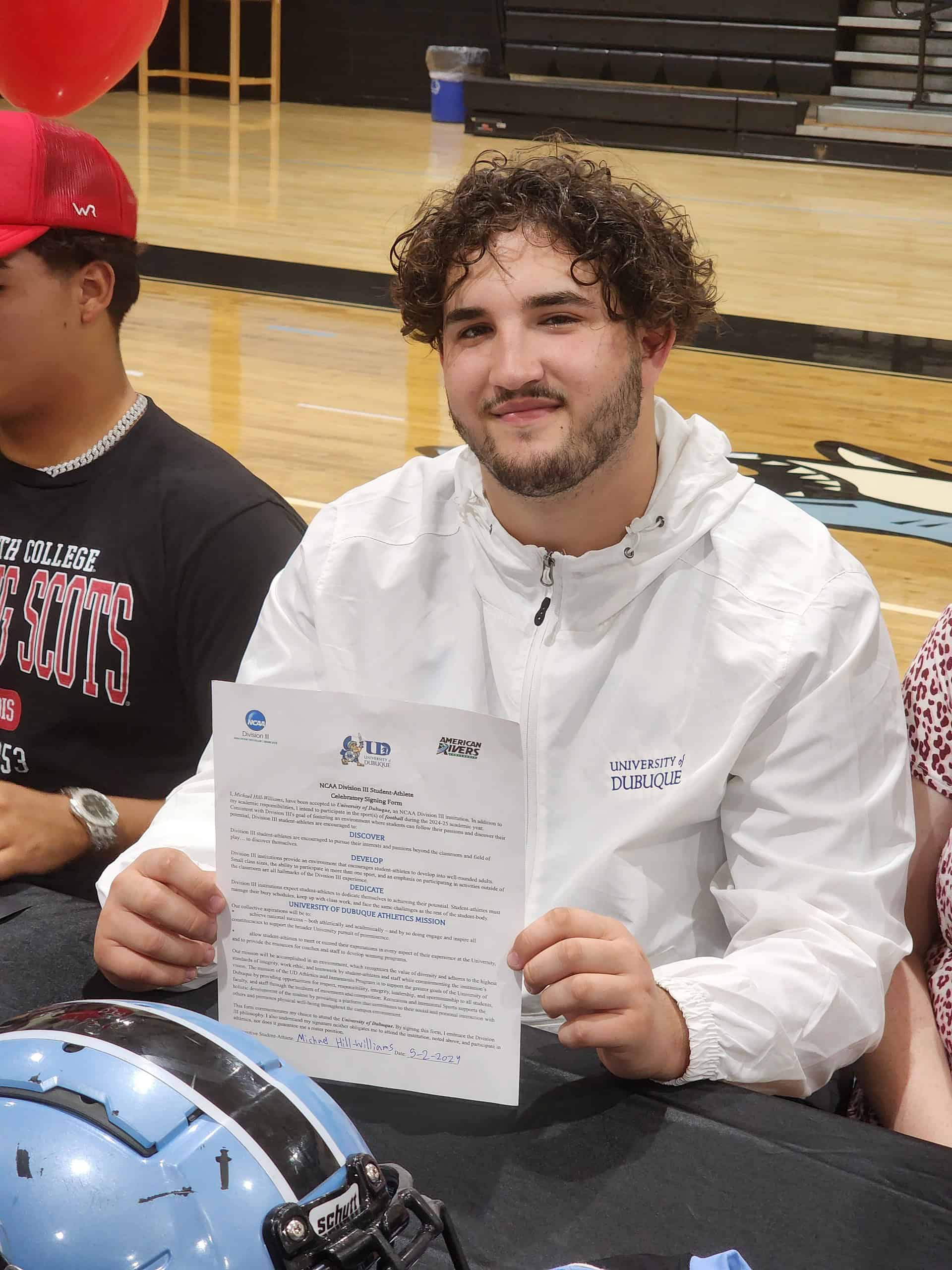 G/DT Michael “Hill Will” Hill-Williams—University of Dubuque