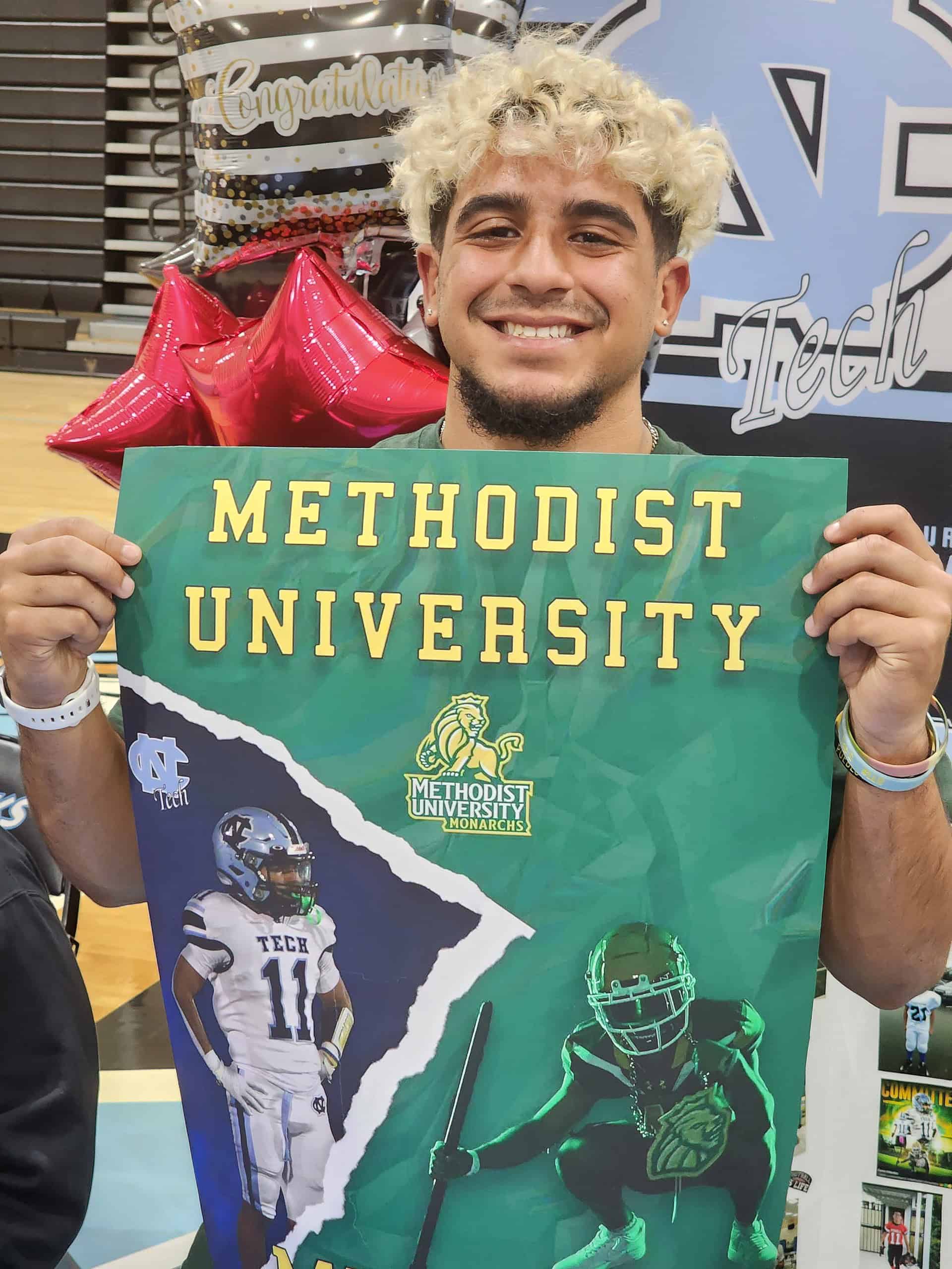 S/OLB Carlos Mendez- Methodist University