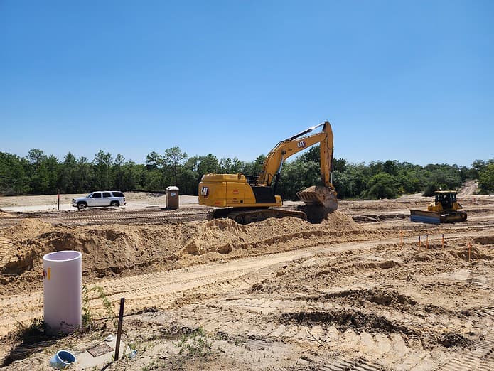 The Lake Hideaway Lagoon Project will house nearly 4,000 homes and the largest man-made Lagoon in the world. [Photo by Austyn Szempruch]