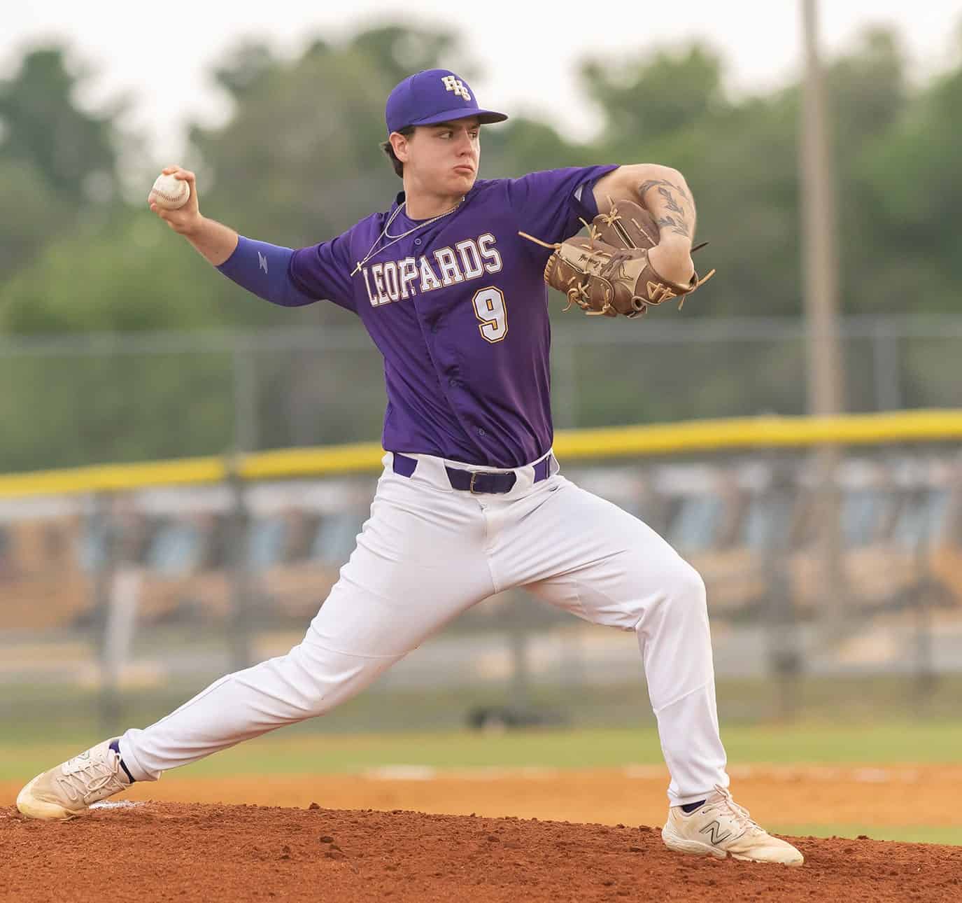 Hernando High School’s, 9, Carter Caraynoff got the start against Nature Coast Tech in Thursday evenings 4A District 6 title game played at NCT. Photo by [Joseph Dicristofalo]