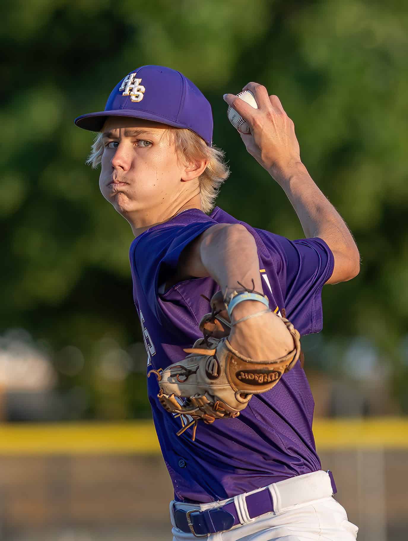 Hernando High’s, 4, Ryan Miller got the start in the FHSAA 4A Regional semifinal game versus Nature Coast. Photo by [Joseph Dicristofalo]