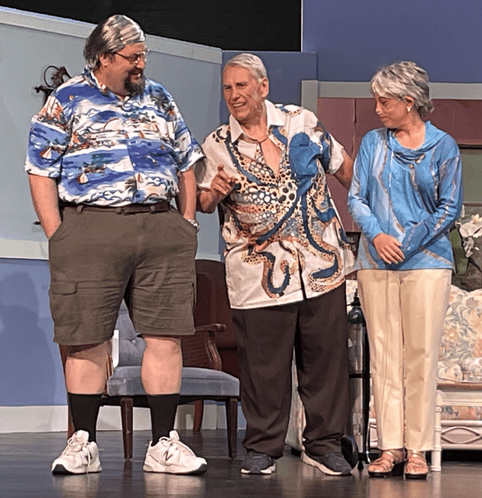 (L-R) Paul Wade, Dalton Benson, Maggie Phillipi