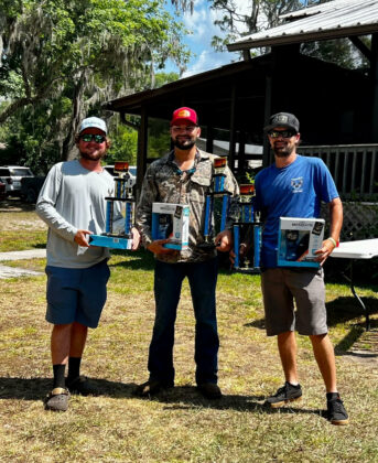 Quinton Fuller, Reece Bud and James Metcalf top fishermen of the day!