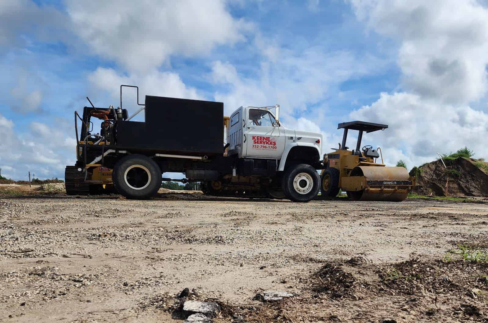 Hernando County prepares to begin construction on the splash park following Monday's groundbreaking. [Photo by Austyn Szempruch]