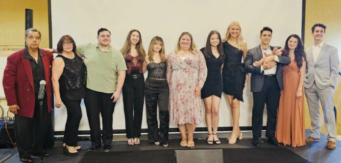 The cast of 