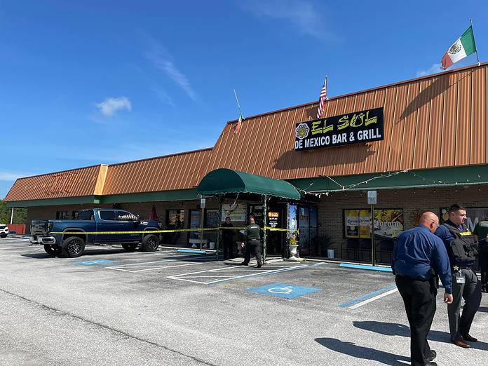 Shooting at El Sol Mexican Restaurant in Ridge Manor, July 30, 2024. Credit: HCSO.