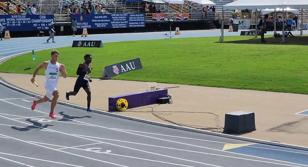 Brayden Barrett competes at AAU Nationals [Photo courtesy of Thomas Watson]