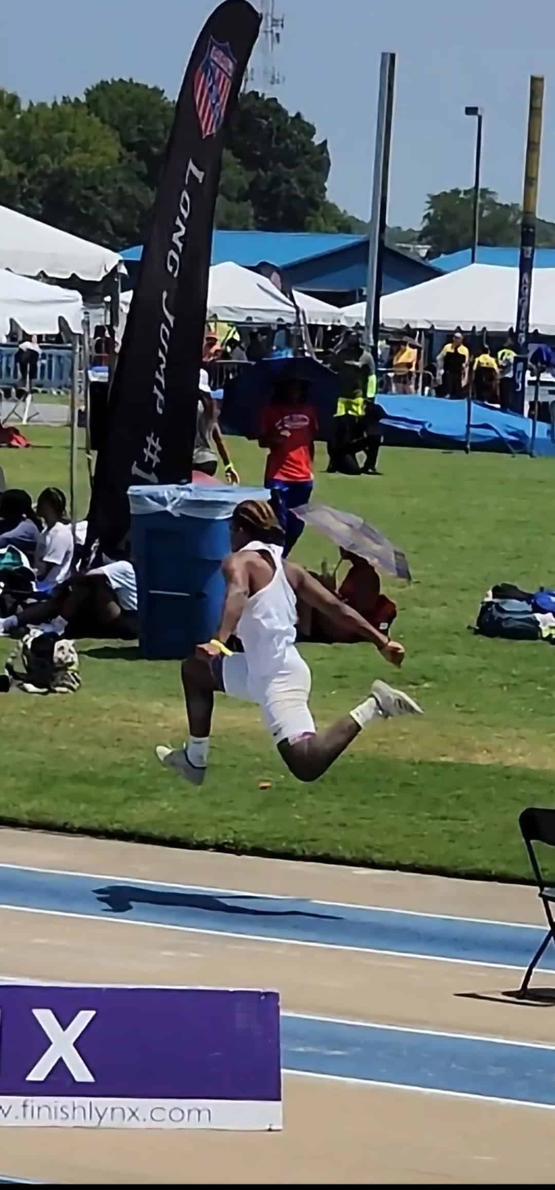 Chadiell Echavarria competes at AAU Nationals [Photo courtesy of Thomas Watson]