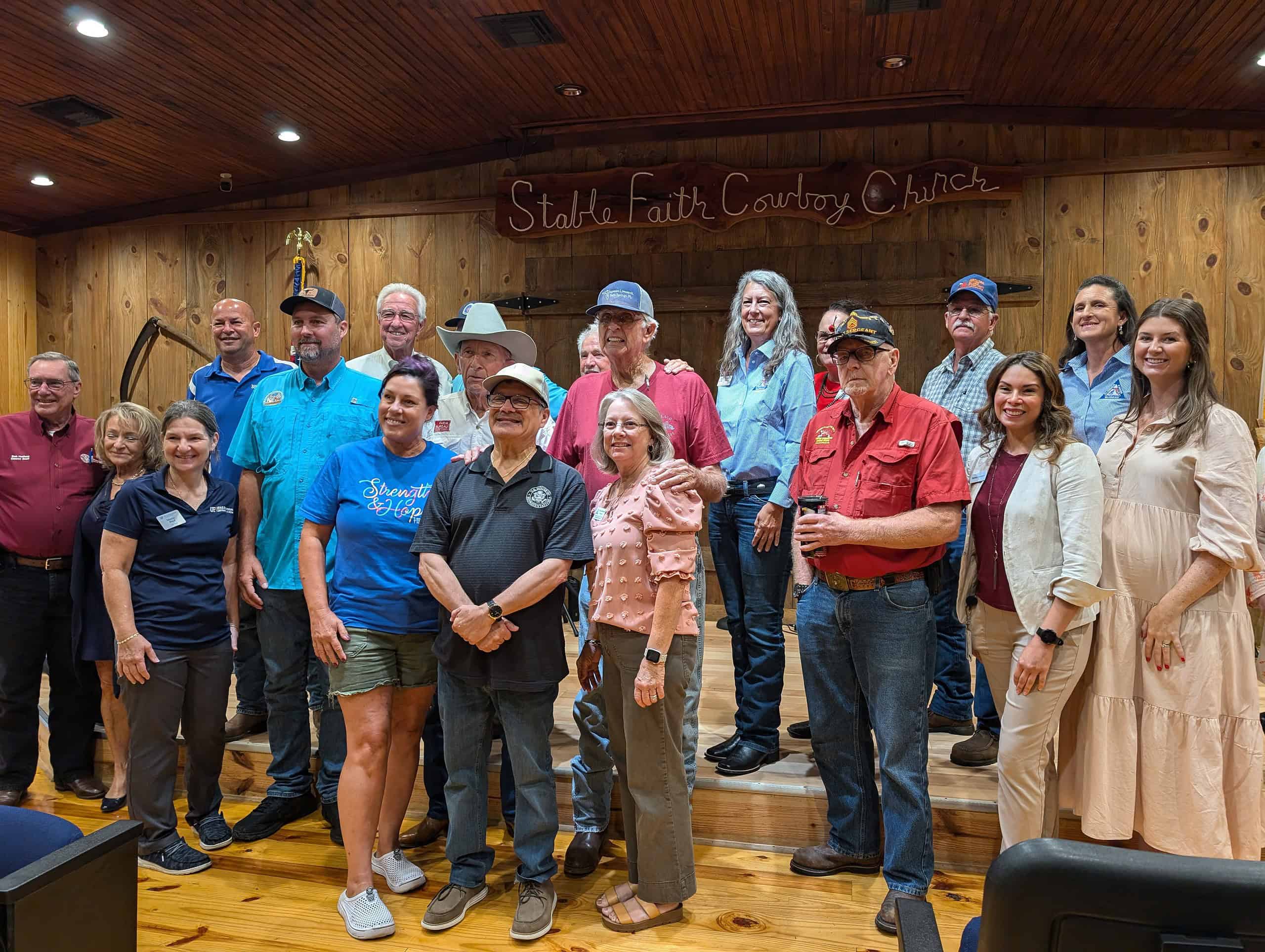 Farmers Forum at Stable Faith Cowboy Church [Credit: Hanna Maglio]