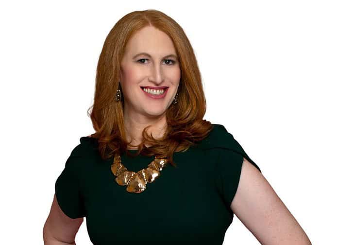 Ashley Brundage in a portrait on her web page.