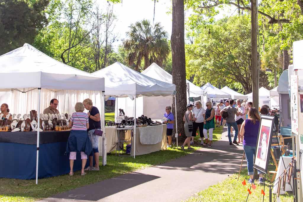 Art in the Park 2024, artists and art enthusiasts [Courtesy photo]