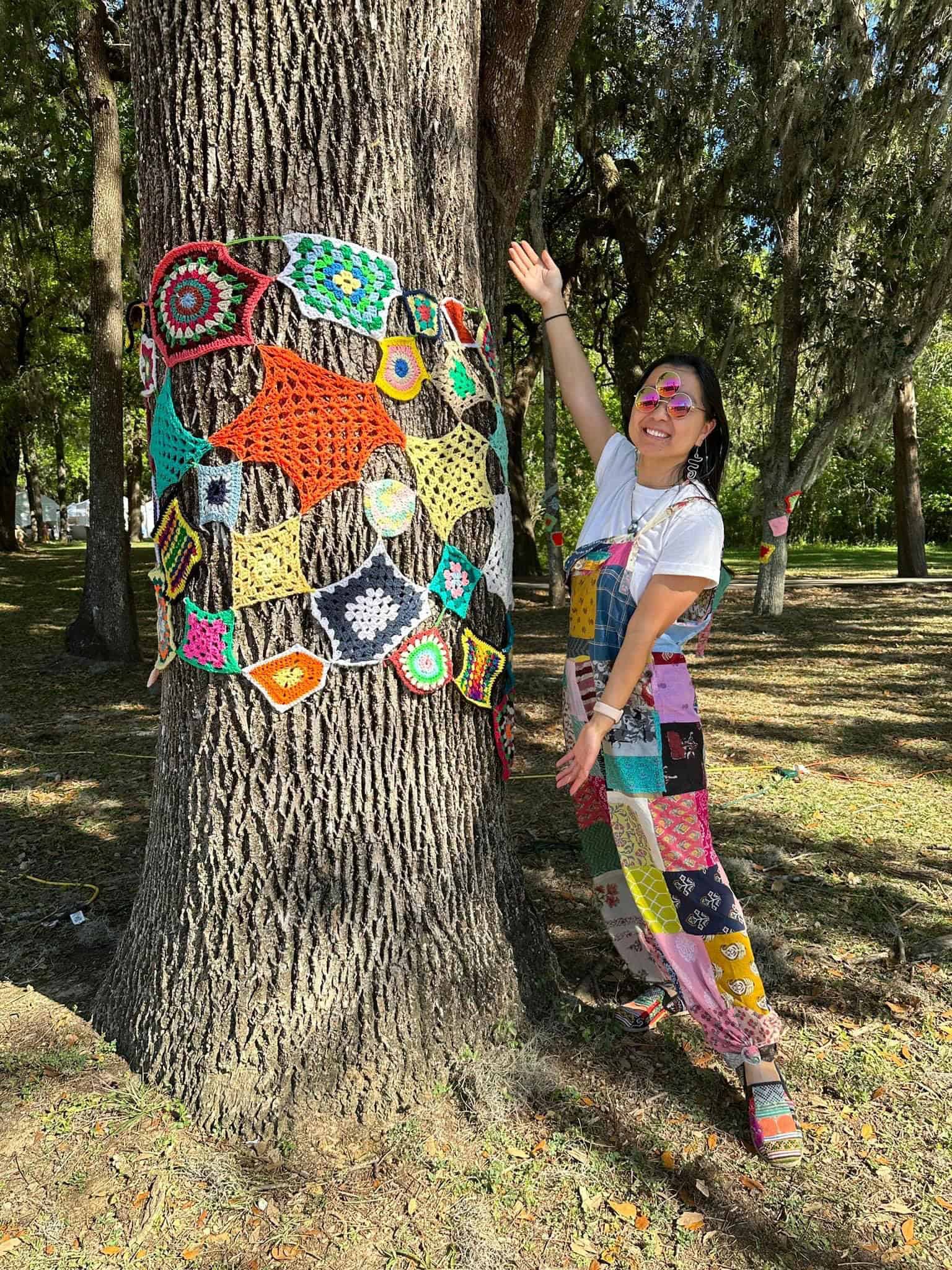 Installation art by Cristina at Art in the Park [Courtesy photo]