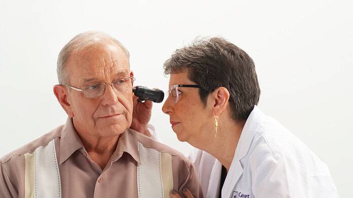There are many advantages to seeing a doctor, not a salesman. Credit: Gardner Audiology